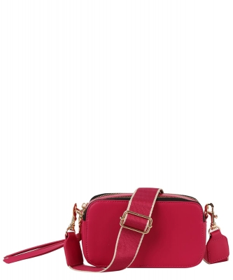 Fashion Boxy Camera Bag Crossbody Bag TD-0074 FUCHSIA